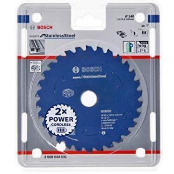 Disco de Sierra Circular Bosch Expert for Stainless Steel 140x1,5/1,2x20 T30