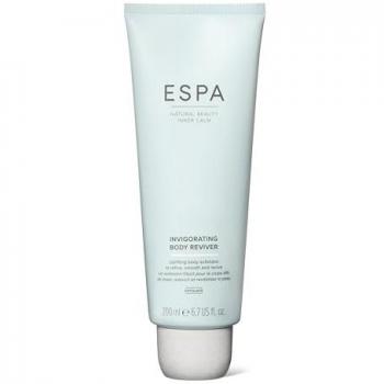 ESPA Unisex Invigorating Body Reviver 200ml - Exfoliator to Refine, Smoothe & Revive