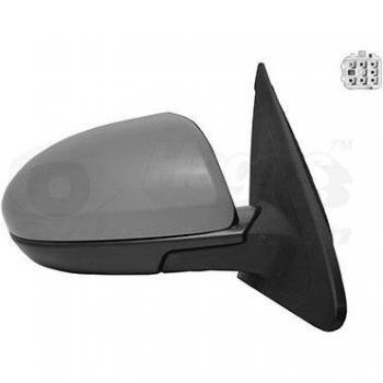 Espejo retrovisor VAN WEZEL 2738818 con diseño específico para vehículos, ajuste manual, cristal convexo para mayor visibilidad, carcasa resistente y fácil instalación