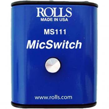 Rolls MS111 Mic Switch Latching, Microphone Mute Switch