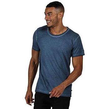 Regatta Calmon Camisa De Mangas Cortas, Denim Oscuro, M para Hombre