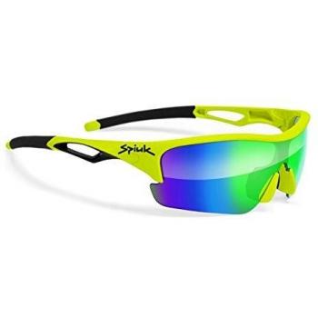 Spiuk Jifter Gafas, Unisex Adulto, Amarillo/Negro, Talla Única