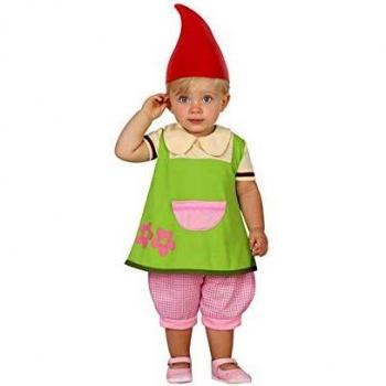 ATOSA disfraz duende niña bebé flores 0 a 6 meses