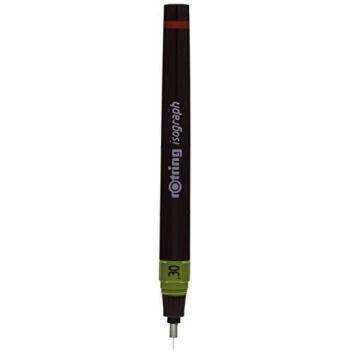 Pluma técnica Rotring Isograph 0,30 mm, negro
