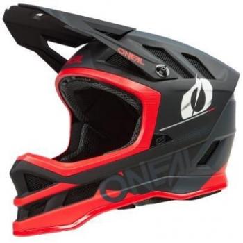 Casco O'Neal Blade Haze V.23 Downhill MTB Negro-Rojo