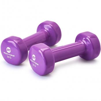 Bodytone Mancuernas Recubiertas PVC DV2 2kg 2 Unidades