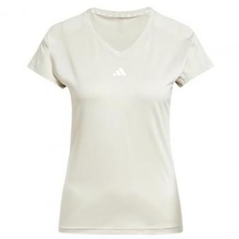 Camiseta de Entrenamiento Esencial Adidas para Mujeres - Gris, Talla XL