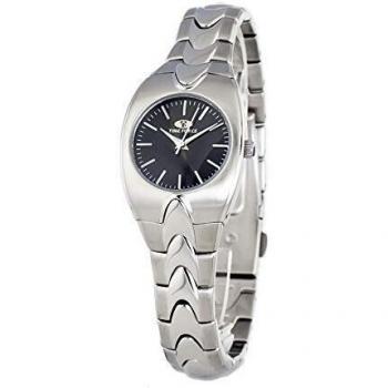 Time Force Women's Analog Quartz Watch with Stainless Steel Strap TF2578L-01M