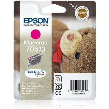 Cartucho de Tinta Epson T0613 Magenta 8ml para Impresoras Stylus D68/D88/Dx3800/Dx4200/Dx4800