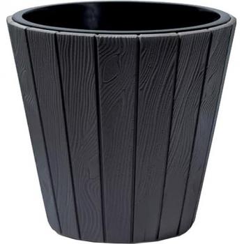 Maceta Prosperplast WOODE 12L Mocca 299x299x281