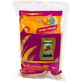 Arroz Jazmín 1 Kg - Golden Phoenix - Arroz Aromático Tailandés