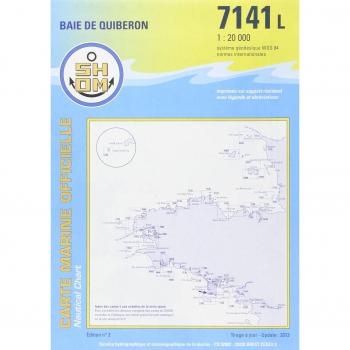 Cartas Marinas Plastimo Groix-Bougneuf Shom 7141 L 84 x 120 cm Unisex