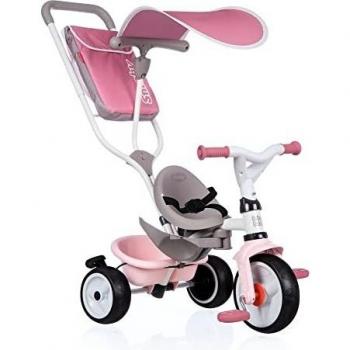 Smoby- Triciclo Baby Balade Rosa