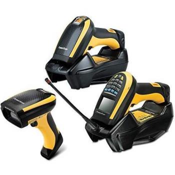 Lector de Código de Barras Datalogic PD9531 - Escáner 2D Portátil con Conexión USB, RS232 y PS2, Alcance Estándar, LED Negro y Amarillo