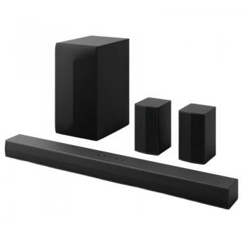 Barra de Sonido LG S60TR Bluetooth 5.1 Canales Dolby Digital 440W con Subwoofer Inalámbrico, Negro