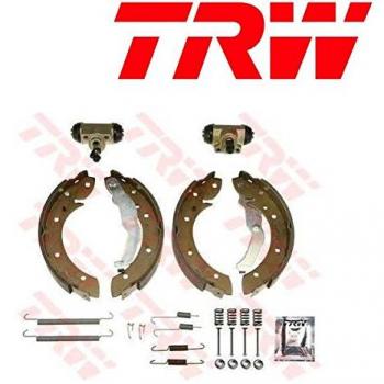 Juego de zapatas de freno TRW BK1553 con cilindro de rueda para BMW 3 Berlina y Coupe