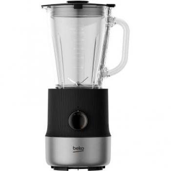 Beko TBN81808BX Batidora de Vaso, 800W, 6 Velocidades, Capacidad 1.75L
