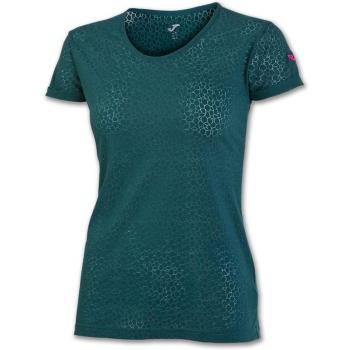 Joma Free - Camiseta de manga corta para mujer, color verde, talla L