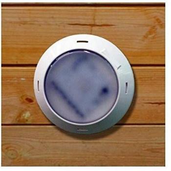 Gre Proyector LED Blanco para Piscina enterrada y de Madera, Blanco, 22x22x5 cm, PLREB