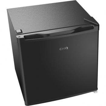 Mini Frigorífico CHiQ CSD46D4E 46L E Acero Inoxidable Negro, 2 estantes, Temperatura de 0 °C a +10 °C, Silencioso (35 dB)