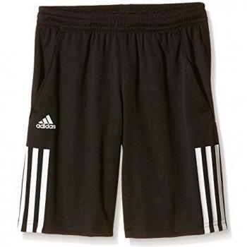 adidas B Resp Bermuda - Pantalón corto para niño, color negro / blanco, talla 152