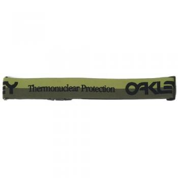 Cinturón Oakley TNP Factory verde oliva negro, talla única, diseño oscuro/verde