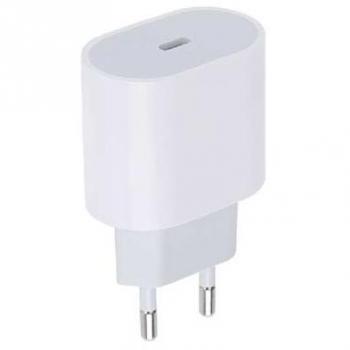 Cargador Único USB Tipo C 20W PD PC+ABS