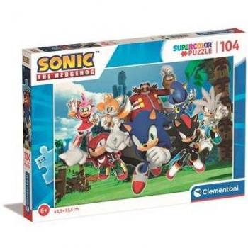 Puzzle 104 piezas Sonic Hedgehog