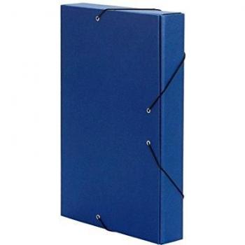 Pardo 272439 - Carpeta de proyectos con gomas, 30 mm, color azul