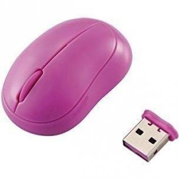 ELECOM 13123 - Ratón inalámbrico, púrpura