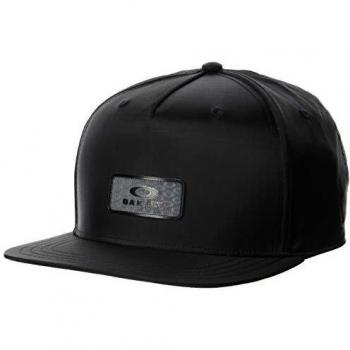 Oakley 2020 - Gorra de béisbol con visera curvada de nailon para hombre Negro Opaca. Taille unique