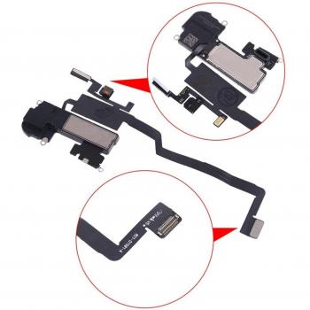 Auricular Flex para iPhone X con Altavoz Superior, Sensor de Proximidad y Micrófono