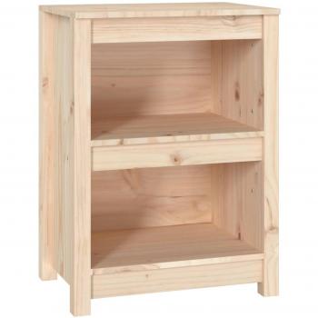 Librería de madera maciza de pino 50x35x68 cm