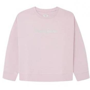 Sudadera básica para niña Pepe Jeans Winter Rose rosa, 10 años, algodón, manga larga