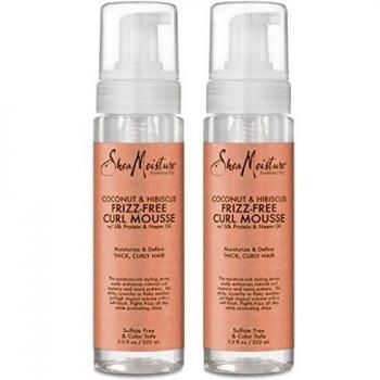 SheaMoisture Coconut & Hibiscus Frizz-Free Curl Mousse 220ml