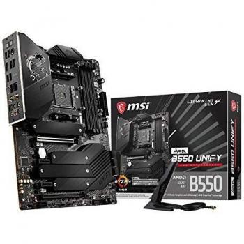 Placa Base MSI MEG B550 UNIFY ATX AM4, 4xDDR4, Wi-Fi 6, 4xM.2, Soporte Ryzen 5000