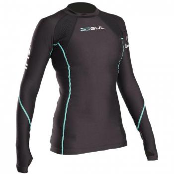 2018 GUL Evotherm Ladies FL Thermal Long Sleeve Top BLACK EV0050-B3 Sizes- - Ladies 10
