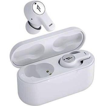 1MORE Auriculares Inalámbricos, Auriculares Bluetooth 5.0, Auriculares Inalámbricos Verdaderos con 4 Micrófonos ENC, Controlar Táctil, 20 Horas de Duración, PistonBuds - Blanco