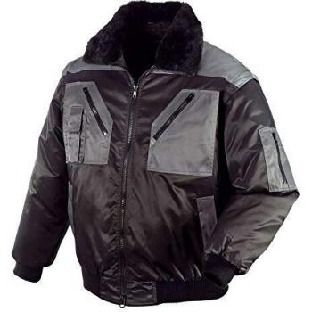 Chaqueta de Piloto Texxor Oslo Negra/Gris Talla M 4170