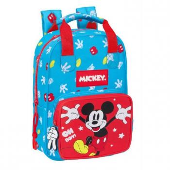 Mochila Infantil Mickey Mouse Fantastic con Asas Ajustables y Espalda Ergonómica
