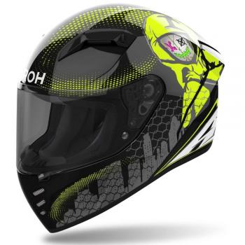 Casco Integral Airoh Connor Gamer Verde Brillante Adulto XS