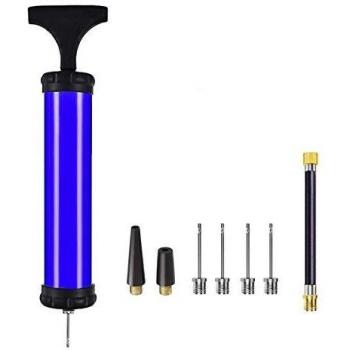 SZSHIMAO Bomba de Mano portátil Sport Ball Pump Agujas para su fútbol, ​​Pelota de Rugby, Voleibol, Baloncesto, Anillo de natación con Globo