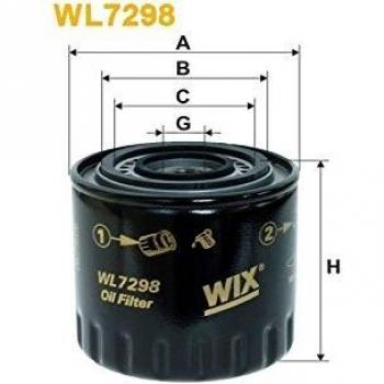 Wix Filter WL7298 - Filtro De Aceite