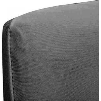vidaXL Funda de Silla elástica Recta 4 Unidades Blanca