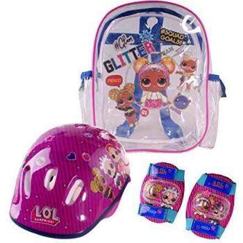 LOL SURPRISE Mochila+Casco+Protecciones