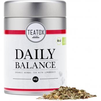 TEATOX Daily Balance Organic Wellness Tea, té de hierbas orgánico, 50g