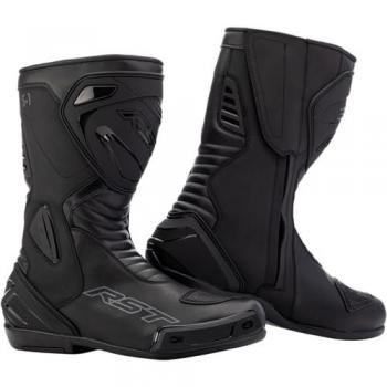 RST Botas de Moto S1 WP Negras, impermeables, color negro, talla 40