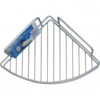 Metaltex Reflex-Rinconera, 1 Piso, 11 x 23 x 23 cm, Gris