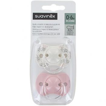 Suavinex Physiological Silicone Pacifier SX Pro 0-6 months 2 Units
