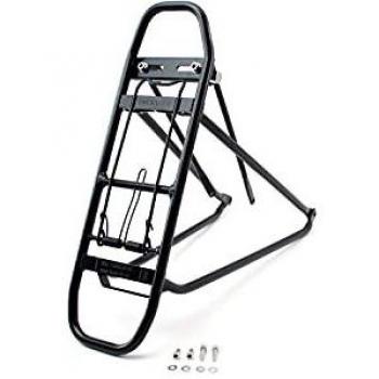 Portaequipajes de bicicleta Racktime Eco 2.0 28 Aluminio Negro - Carga máxima 25 kg